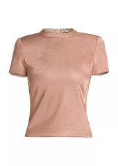 Armani Metallic Bonded Jersey T-Shirt