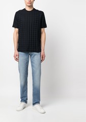 Armani mid-rise straight-leg jeans