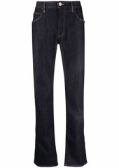 Armani mid-rise straight leg jeans