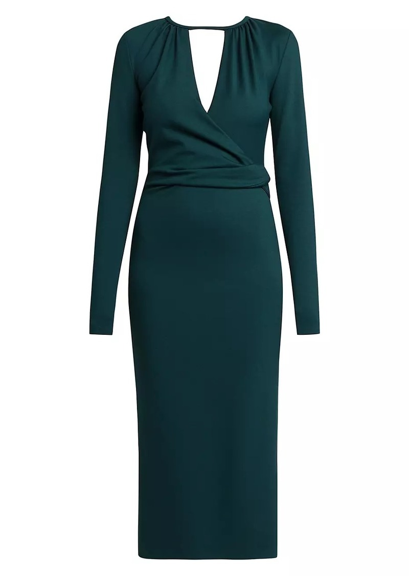 Armani Milano Jersey Sheath Dress