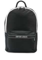 Armani monochrome shell backpack