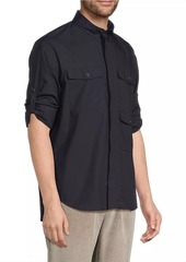 Armani Multi-Pocket Cotton Sportshirt