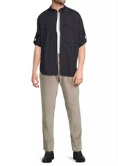 Armani Multi-Pocket Cotton Sportshirt