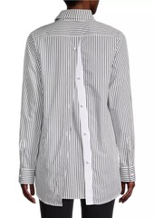 Armani Oversized Striped Shirt