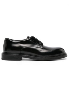 Armani panelled 35mm lace-up derby shoes