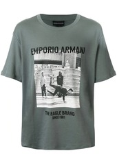 Armani photo print T-shirt