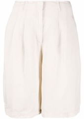 Armani pleat-detail tailored shorts