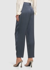 Armani Pleated Silk Satin Pants