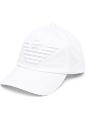 Armani raised logo baseball cap