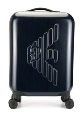Armani raised logo suitcase
