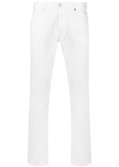 Armani rear-logo slim-fit jeans