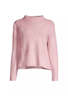 Armani Rib-Knit Wool-Blend Sweater