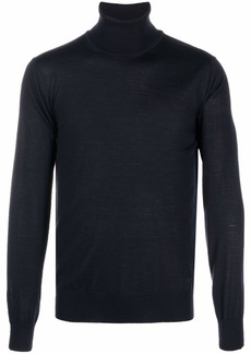 Armani roll neck knitted jumper