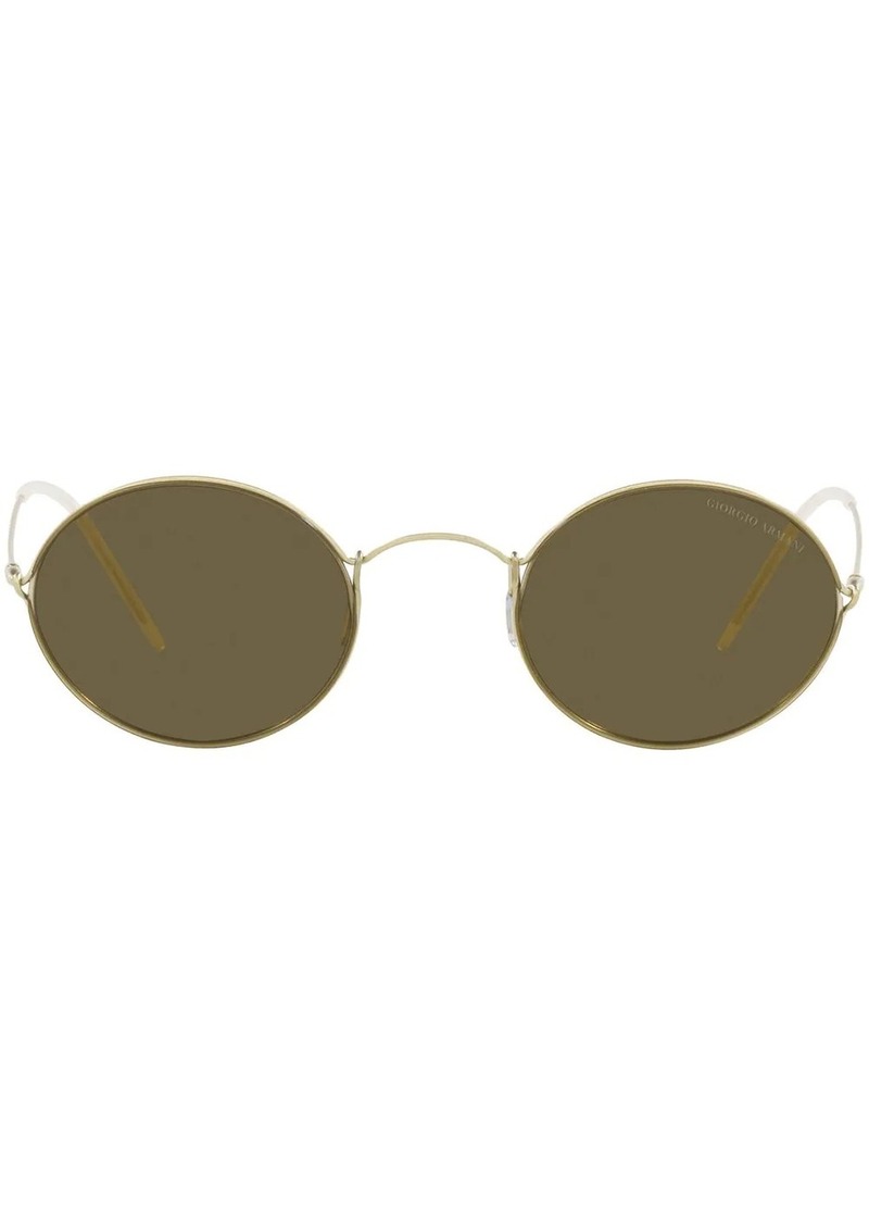 Armani round-frame sunglasses