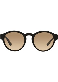 Armani round frame sunglasses