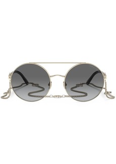 Armani round-frame tinted sunglasses