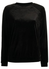 Armani sequin side panel sweatshirt