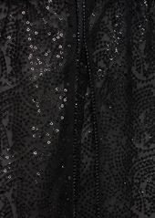Armani Sequined Tulle Long Gown