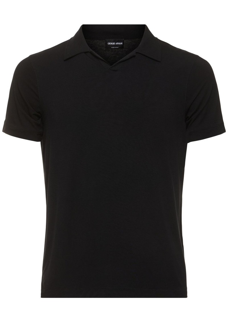 Armani Short Sleeve Polo Shirt
