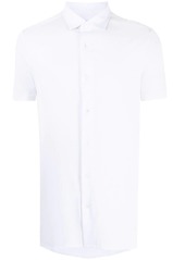 Armani short-sleeve poplin shirt