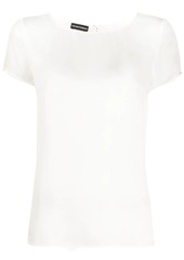 Armani short sleeve silk T-shirt