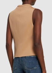 Armani Silk Crepe Vest