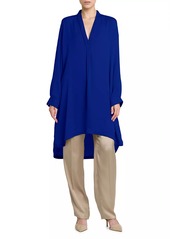 Armani Silk Georgette Tunic Blouse