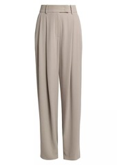 Armani Silk Pleated Trousers
