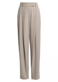 Armani Silk Pleated Trousers