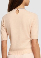 Armani Single Jersey Embellished Top