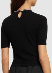 Armani Single Jersey Embellished Top