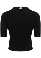 Armani Single Jersey Embellished Top