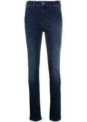 Armani stonewashed skinny jeans