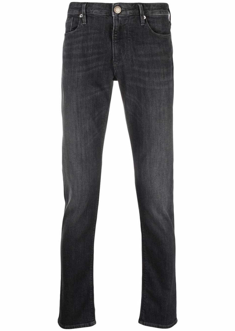 Armani slim-cut jeans