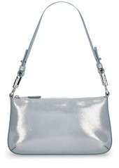 Armani Small Shiny Leather Shoulder Bag