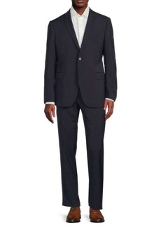 Armani Solid Wool Suit