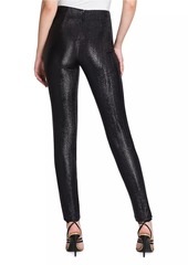 Armani Sparkle High-Waisted Skinny Pants