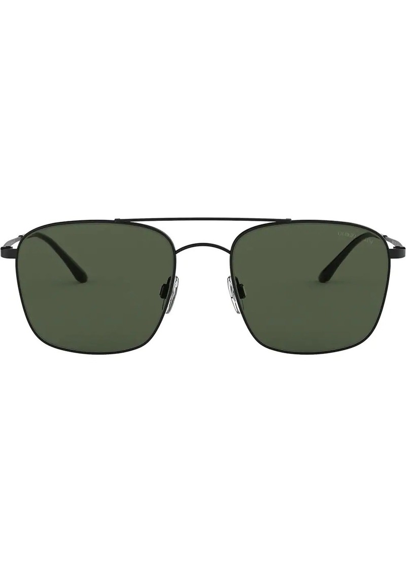 Armani square frame sunglasses