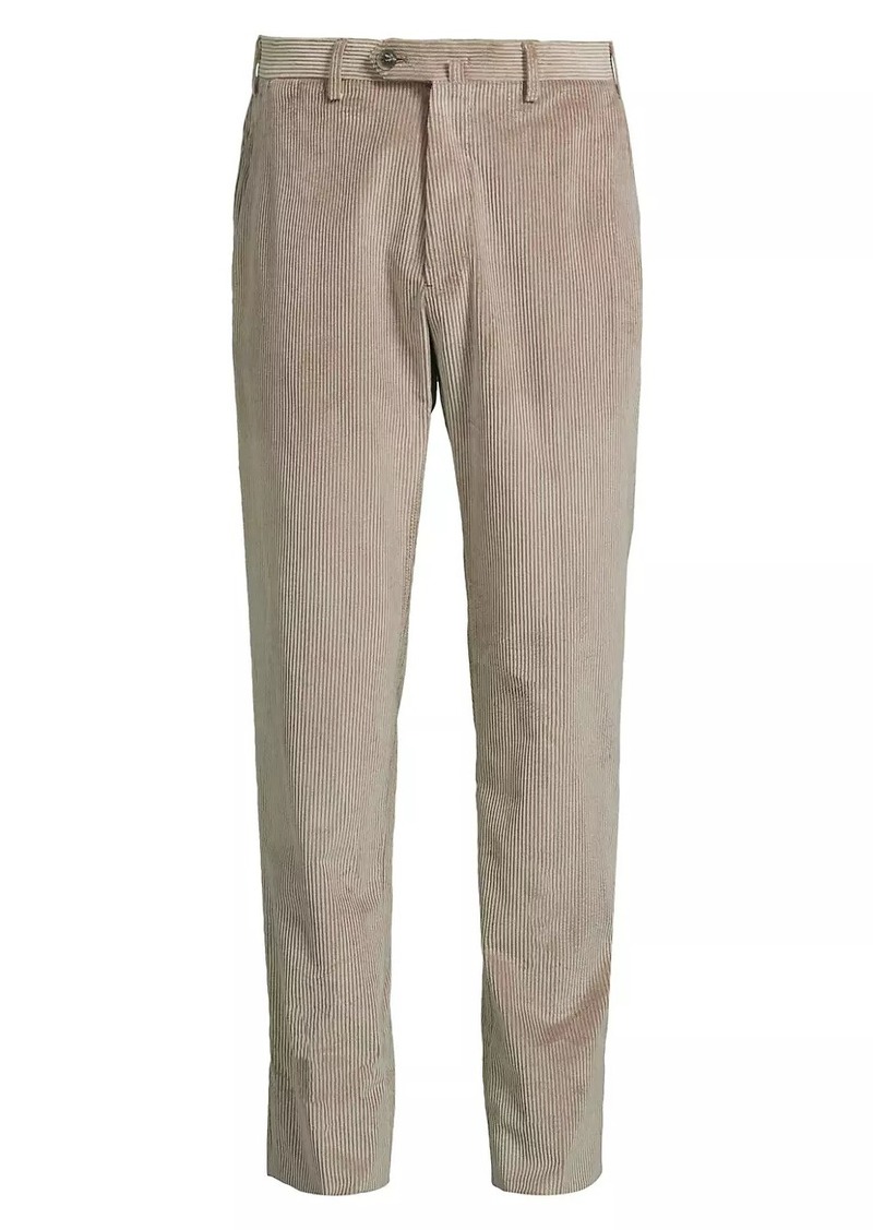 Armani Straight-Fit Corduroy Pants