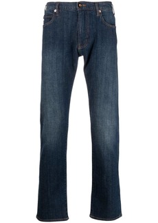 Armani straight leg denim jeans
