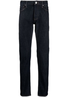 Armani straight-leg mid-rise jeans