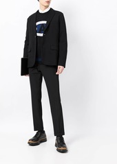 Armani stretch single breasted blazer