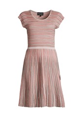 Armani Stripe A-Line T-Shirt Dress