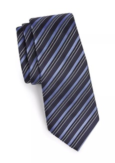Armani Stripe Jacquard Silk Tie