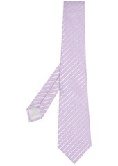 Armani stripe-print silk-blend tie