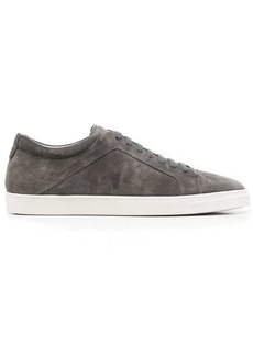 Armani suede low-top sneakers