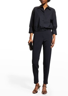 Armani Tapered High-Rise Trousers