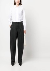 Armani tapered-leg trousers