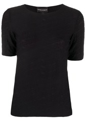 Armani textured style T-shirt