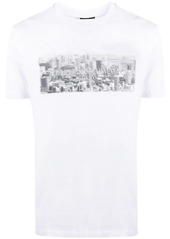 Armani Tokyo city print T-shirt